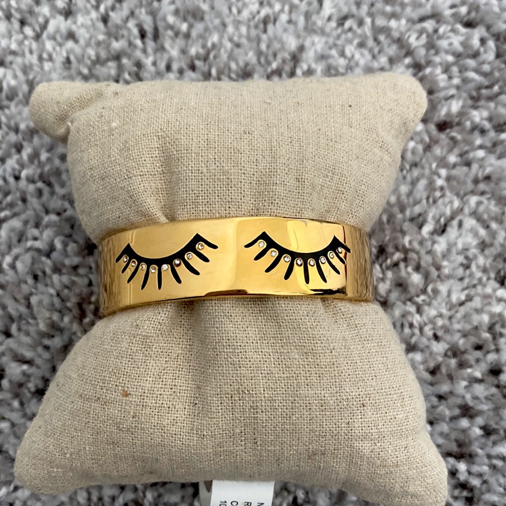 Baublebar eyelash bangle bracelet